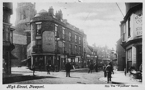 Newport High Street 1910